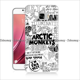Samsung Galaxy C7 Arctic Monkeys Silikon Kılıf