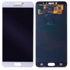 Samsung Galaxy C7 Pro C7010 Dokunmatik Beyaz Oled Lcd Ekran