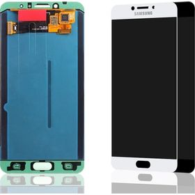 Samsung Galaxy C7 Pro C7010 Dokunmatik Beyaz Servis GH97-20149A Lcd Ekran