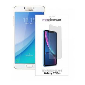 Samsung Galaxy C7 Pro SM C7 Temperli Ekran Koruyucu Uyumlu Kırılmaz Cam