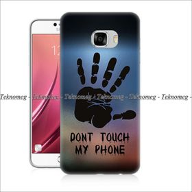 Samsung Galaxy C7 Pro Telefonuma Dokunma Silikon Kılıf