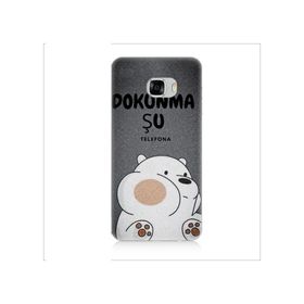 Samsung Galaxy C7 Pro Telefonuma Dokunma Silikon Kılıf