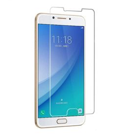 Samsung Galaxy C7 Temperli Ekran Koruyucu Uyumlu Kırılmaz Cam