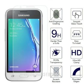 Samsung Galaxy J1 Mini SM J105F Şeffaf Temperli Ekran Koruyucu Uyumlu Kırılmaz Cam