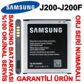 Samsung Galaxy J2 J200 EB-BG360CBC Uyumlu Batarya