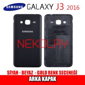 Samsung Galaxy J3 J320 Beyaz Arka Kapak