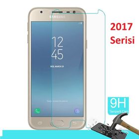 Samsung Galaxy J3 Pro 2017 Ge Temperli Ekran Koruyucu Uyumlu Kırılmaz Cam