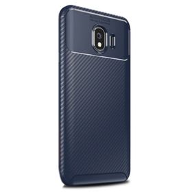 Samsung Galaxy J4 Negro Karbon Dizayn Nano Silikon Kılıf