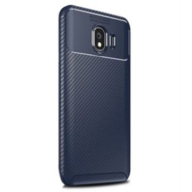 Samsung Galaxy J4 Negro Karbon Dizayn Nano Silikon Kılıf