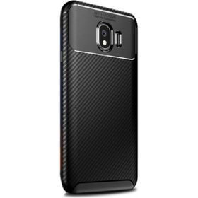 Samsung Galaxy J4 Negro Karbon Dizayn Nano Silikon Kılıf