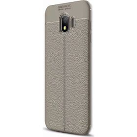 Samsung Galaxy J4 Niss Deri Dokulu Kapak Silikon Kılıf