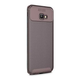 Samsung Galaxy J4 Plus Negro Karbon Dizayn Silikon Kılıf