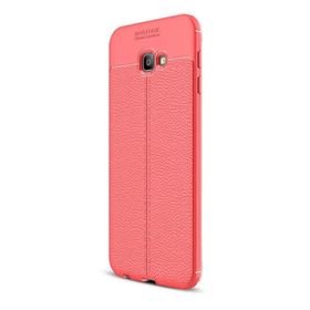 Samsung Galaxy J4 Plus Niss Deri Görünümlü Silikon Kılıf
