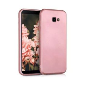 Samsung Galaxy J4 Plus Premium Rose Gold Uyumlu Silikon Kılıf