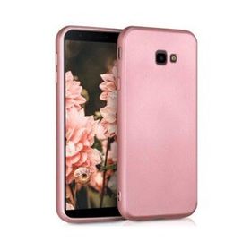 Samsung Galaxy J4 Plus Premium Rose Gold Uyumlu Silikon Kılıf