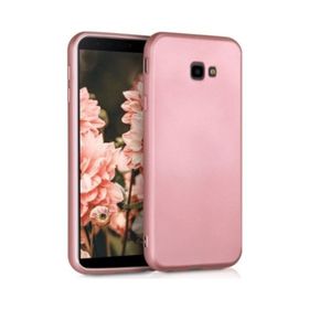 Samsung Galaxy J4 Plus Premium Rose Gold Uyumlu Silikon Kılıf