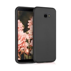 Samsung Galaxy J4 Plus Premium Siyah Uyumlu Silikon Kılıf