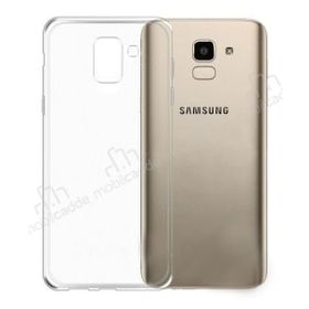 Samsung Galaxy J4 Ultra İnce Şeffaf Silikon Kılıf
