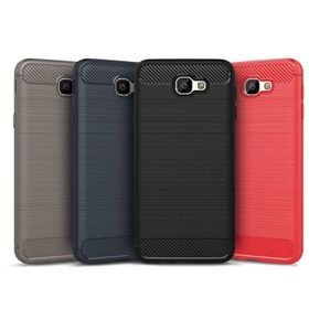 Samsung Galaxy J5 Prime Karbon Fiber Kapak Uyumlu Silikon Kılıf