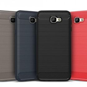 Samsung Galaxy J5 Prime Karbon Fiber Kapak Uyumlu Silikon Kılıf