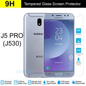 Samsung Galaxy J5 Pro Ekran Koruyucu Uyumlu Kırılmaz Cam