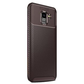Samsung Galaxy J6 Negro Karbon Dizayn Nano Silikon Kılıf