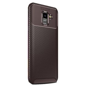 Samsung Galaxy J6 Negro Karbon Dizayn Nano Silikon Kılıf