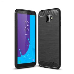 Samsung Galaxy J6 Plus Karbon Siyah Silikon Kılıf
