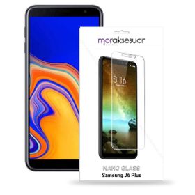 Samsung Galaxy J6 Plus Nano Ekran Koruyucu Uyumlu Kırılmaz Cam