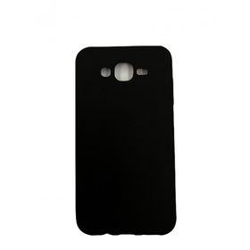 Samsung Galaxy J7 2015 Mat Siyah Silikon Kılıf