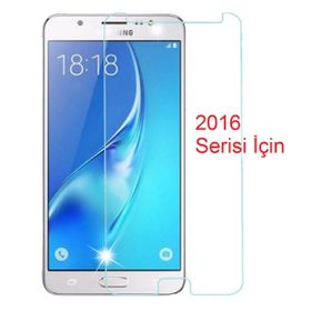 Samsung Galaxy J7 2016 Ekran Koruyucu Uyumlu Kırılmaz Cam