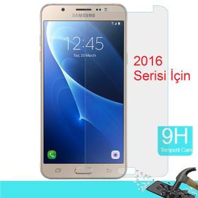 Samsung Galaxy J7 2016 Ekran Koruyucu Uyumlu Kırılmaz Cam