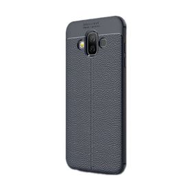 Samsung Galaxy J7 Duo Niss Deri Dokunuşlu Silikon Kılıf