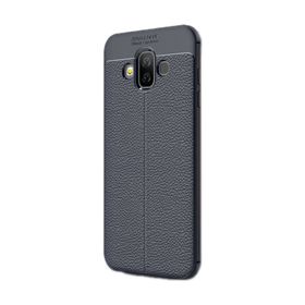 Samsung Galaxy J7 Duo Niss Deri Dokunuşlu Silikon Kılıf