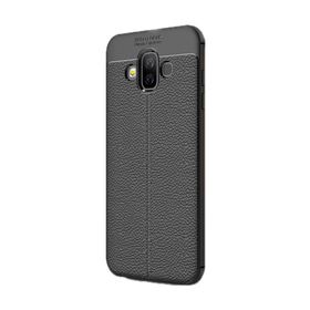 Samsung Galaxy J7 Duo Niss Deri Dokunuşlu Silikon Kılıf
