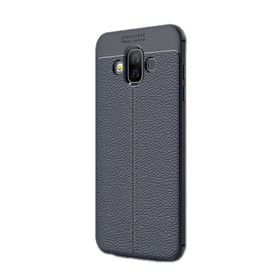 Samsung Galaxy J7 Duo Niss Deri Dokunuşlu Silikon Kılıf