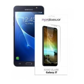 Samsung Galaxy J7 Nano Ekran Koruyucu Uyumlu Kırılmaz Cam