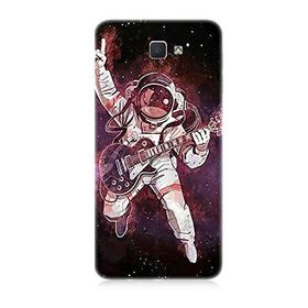 Samsung Galaxy J7 Prime Astronot Desenli Silikon Kılıf
