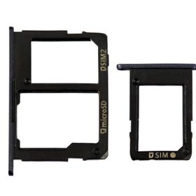 Samsung Galaxy J7 Prime G610 siyah Çift Sim Kart Tepsisi