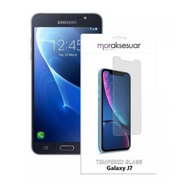 Samsung Galaxy J7 Prime Temperli Ekran Koruyucu Uyumlu Kırılmaz Cam