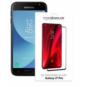 Samsung Galaxy J7 Pro Ekran Koruyucu Uyumlu Kırılmaz Cam