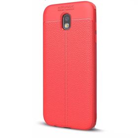 Samsung Galaxy J7 Pro Niss Deri Görünümlü Silikon Kılıf
