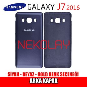 Samsung Galaxy J710 Siyah Arka Kapak