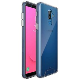 Samsung Galaxy J8 Şeffaf Kılıf Clear Guard Serisi Gard Kapak