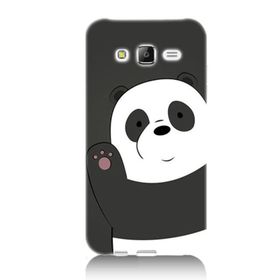 Samsung Galaxy J8 Sevimli Panda Desenli Silikon Kılıf
