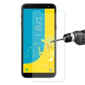 Samsung Galaxy J8 Temperli Ekran Koruyucu Silikon Kılıf