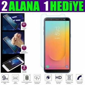 Samsung Galaxy J8 Temperli Ekran Koruyucu Uyumlu Kırılmaz Cam