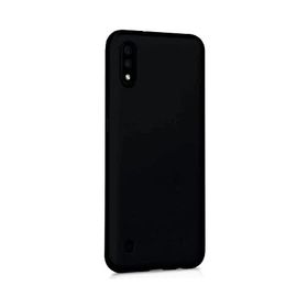 Samsung Galaxy M01 Siyah Uyumlu Silikon Kılıf