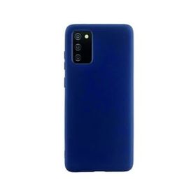 Samsung Galaxy M02s Lacivert Uyumlu Silikon Kılıf