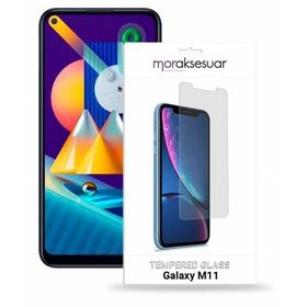 Samsung Galaxy M10 Temperli Ekran Koruyucu Uyumlu Kırılmaz Cam